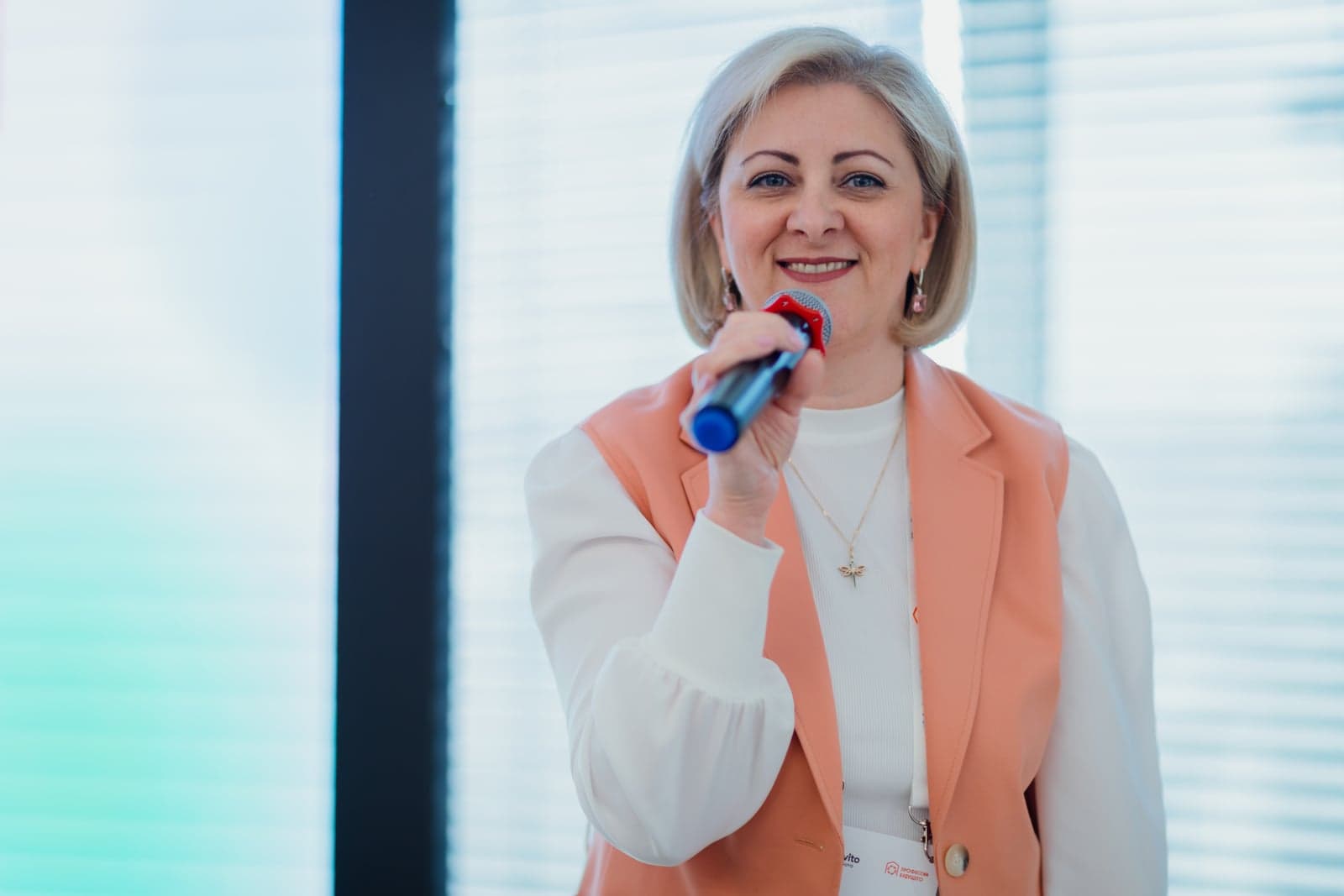 Ирина проводит тренинг